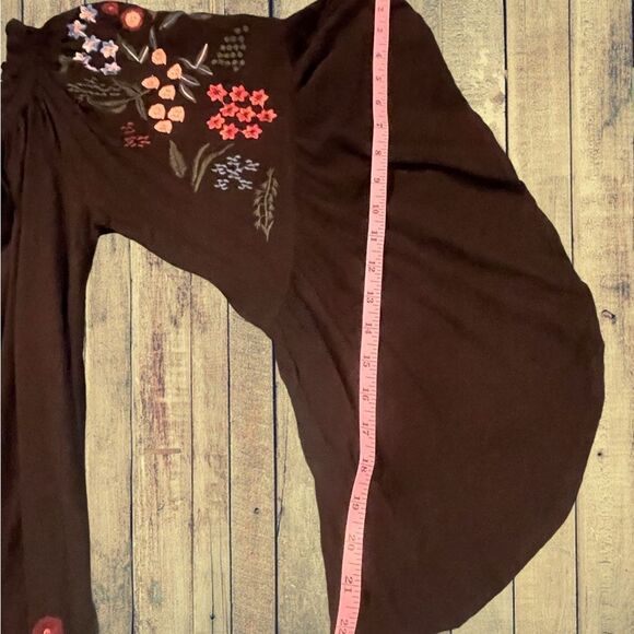 Urge off shoulder embroidered tunic dress. - Picture 9 of 9